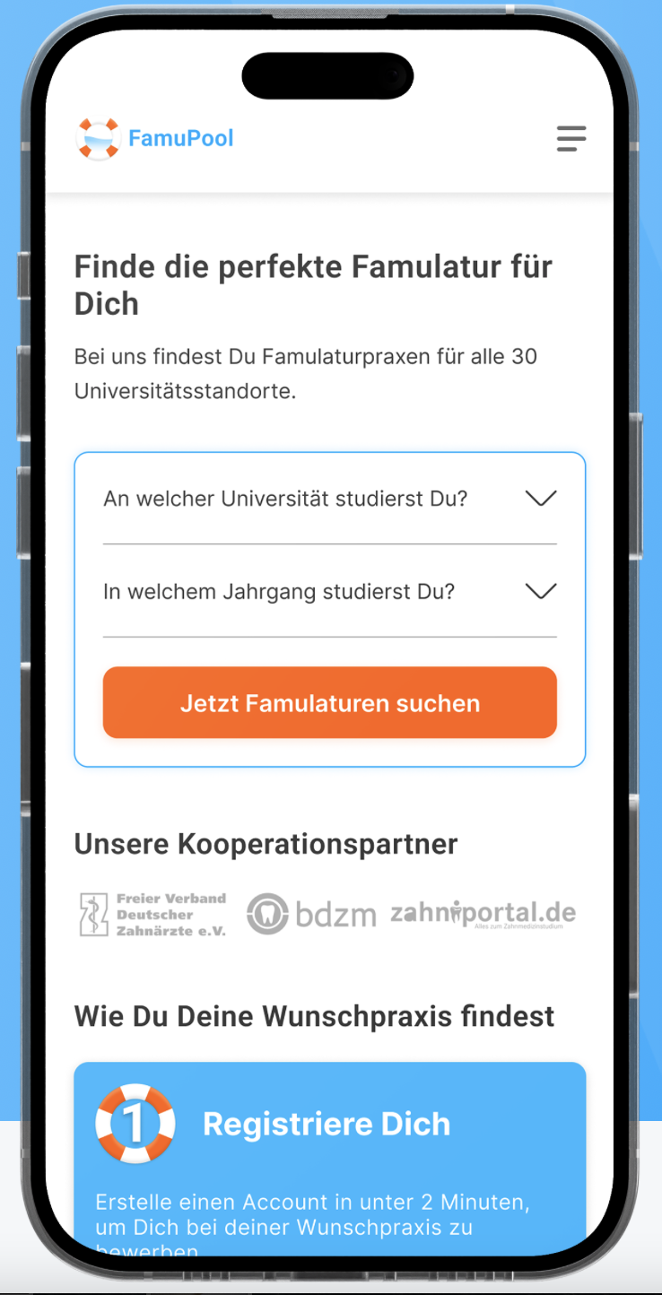 Famupool.de – das Netzwerk für die Praxis-Famulatur